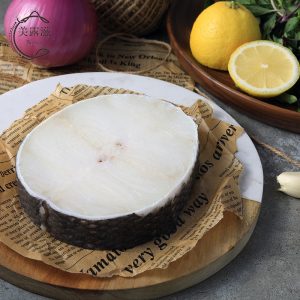 法国深海银鳕鱼500g新鲜宝宝辅食整条切片冷冻雪鱼排婴儿真鳕鱼块