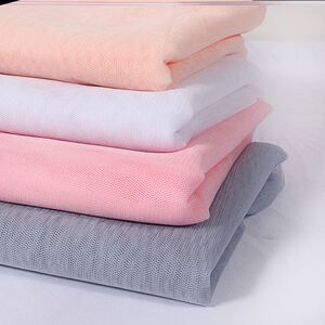 加密蚊帐布料网纱面料软蚊帐纱网2.3米宽门幅纱幔服装网纱纱裙布