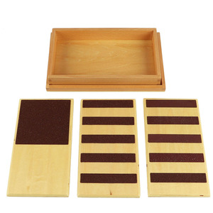 新品特知可国际版蒙氏教具触觉板幼儿触摸感美教学蒙特.蒙台梭利