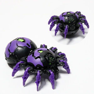 の爆丸变形球紫色 新款星际争霸正版小子对战可弹射八爪蜘蛛玩具