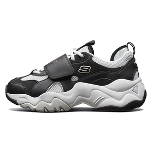 skechers斯凯奇dlites3代熊猫鞋魔术贴女鞋88888335