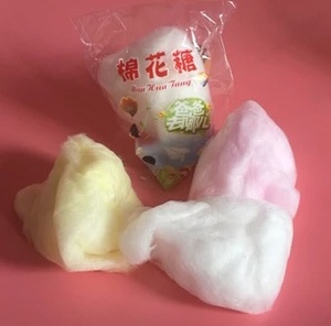 老式拉丝棉花糖回忆童年小零食儿时90怀旧卖部40包装彩色原味校园