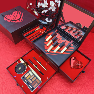 七夕情人节定制彩妆至爱礼盒眼影口红套装持久留色保湿化妆品全套