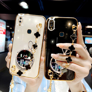 vivox21手机壳步步高x21后指纹版保护套x21uda屏幕指纹版化妆镜面vivi