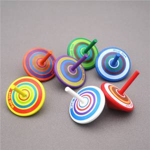 手持旋转陀螺小孩玩的玩具儿童简易小宝宝3岁手动螺旋简单迷你普