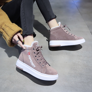 耐克棉鞋女冬2020年新款冬季加绒加厚窝窝鞋子女百搭秋冬学生雪地