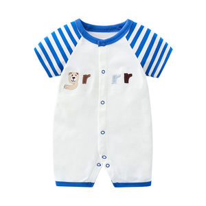 00小薇优品店淘宝好孩子官网正品婴儿连体衣服夏季纯棉纱布薄款宝宝