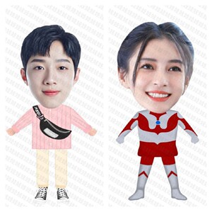 赖冠霖angelababy杨颖照片伸缩拉线娃娃公仔生日礼物演唱会定制
