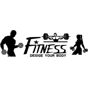 涂鸦墙画模板手绘墙壁画健身房墙面装修个性装饰彩绘墙面环保