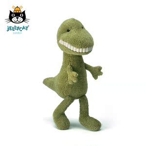 jellycat英国微笑大牙霸王龙毛绒玩具安抚玩偶公仔恐龙玩具