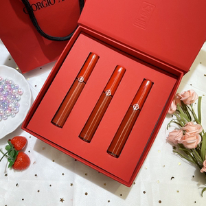armani/阿玛尼口红唇釉礼盒红管405/415番茄红214/206套装送女友