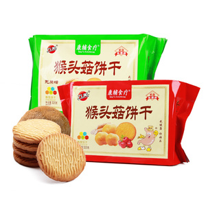 万美有猴头菇酥性饼干320g
