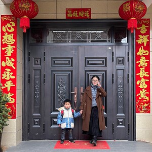 农村房子正大门