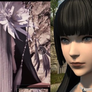 【珈蓝】ff14捏脸 最终幻想14数d据 n脸c人女p型数据 夜露