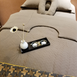 特色美容床上小摆件spa馆皮肤管理床上装饰品床罩装饰摆件新中式