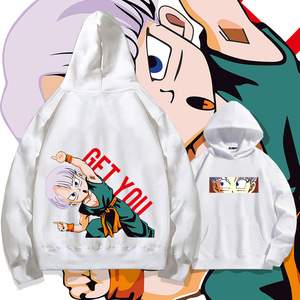 七龙珠特兰克斯连帽卫衣男女长袖帽休闲宽松秋冬外套卡通人物动漫