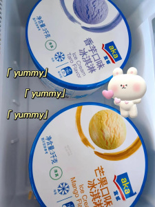 宜客冰淇淋麦德龙aka桶装冰淇淋巧克力香芋抹茶多口味雪糕3kg/桶