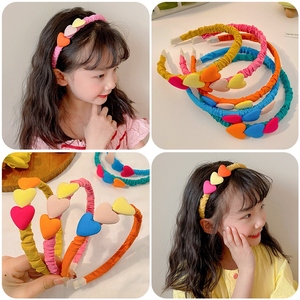 彩色爱发箍儿童女童小学生公主宝宝头箍发卡发饰头饰韩国可爱女