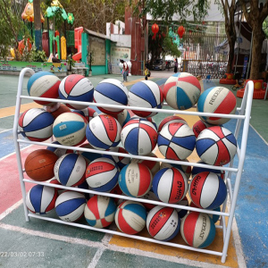 宽维可移动家用篮球收纳架展示足球排球货架幼儿园学校皮球置物架