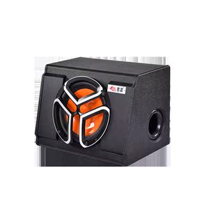 君诺汽车低音炮后备箱车载低音炮音响重低音12v改装车用24v货车用