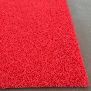 户外地毯防雨vc喷丝红塑料地垫门垫防水垫楼梯防滑垫室外拉丝地。