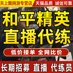 【纯手工低价】和平精英代练带打刺激战场刷吃鸡上分段位玩小手册