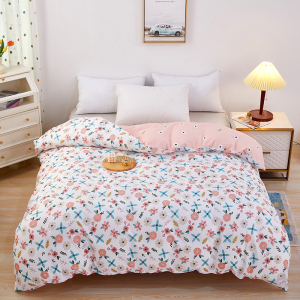 纯棉夏季单件全棉薄单人双人学生宿舍男女通用被套被罩床上用品