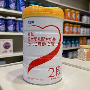 完达山格致2段较大婴儿配方奶粉900g罐装二段6-12个月宝宝