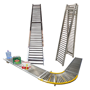 天光卸货神器 可移动折叠拆拼转弯随车携带 装货下货滑梯滚筒绿色