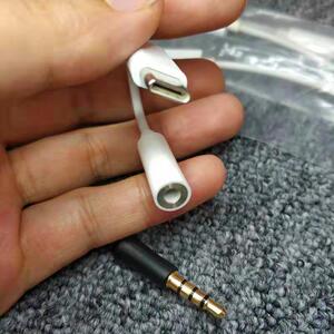 盲插音频转接头type-c插孔手机耳机转换3.5mm插头转接器