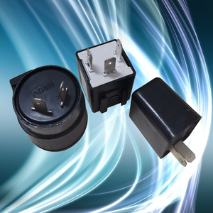 电动车转向蜂鸣器12v48v60电动三轮车闪光n器提醒警示转向灯控力