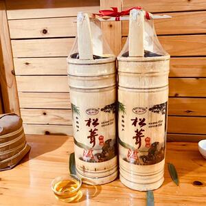 竹筒酒松茸酒42度500ml*2瓶装 云南特产植物类配制酒露酒送礼白酒