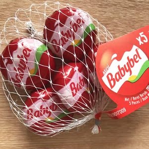 babybel红皮奶酪法国小贝勒红色蜡皮奶酪红酒干酪儿童网红零食