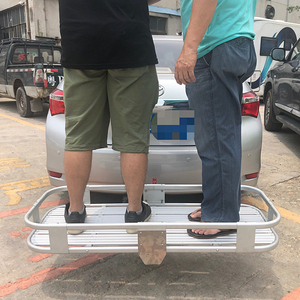 适用车尾行李架框汽车拖车方口折叠行李旅行架货蓝后筐行李箱越野