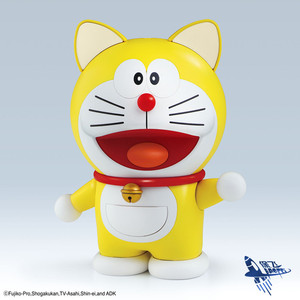 正品黄色哆啦a梦模型机器猫拼装手办伴我同行2小叮当大雄静香结婚