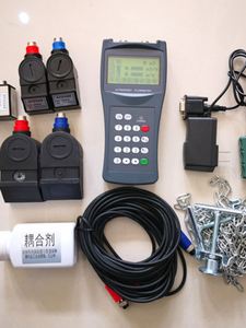 TDS-100H手持式超声波流量计便携式流量表外夹式专业视频指导探头