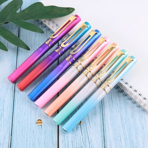 【三支装】烂笔头8037金属钢笔小学生用正姿书法练字可替换墨囊/吸墨