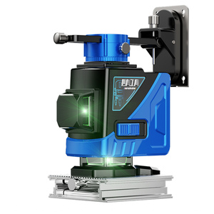 超亮十二线水平仪绿光进口蓝光16线贴地仪自动调平激光线贴墙