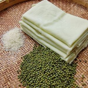 湖北特产绿豆皮天门土特产手工绿豆皮干豆丝豆饼湿