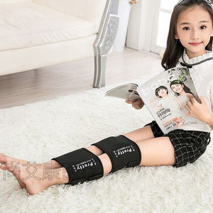 儿童绑腿带小孩o腿带腿型xo型腿部腿形器成人幼儿直腿带022黑色m