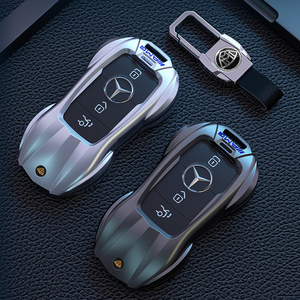 奔驰大g级钥匙套g500车g350壳gls450扣eqc/eqa/eqb/cls级amg包男
