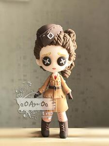 【阿玉粘土】超轻粘土手办定制q版d 第五人格空军小姐姐(仅展示)