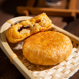 无锡特产糕点大成巷420g葱油饼酥皮馅饼椒盐味