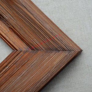 复古实木镜框线条