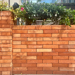 553人付款淘宝砌墙红砖头清水陶土砖花园砖装饰砖仿古烧结砖精品复古