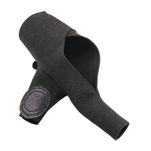 无架弹弓护指环传统弓箭射箭v手套 弹弓护手套 射箭护手护指蒙式