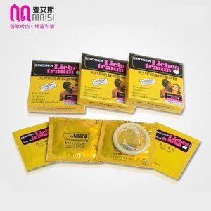 麦艾斯超薄延时避孕套安全套 德国马仔套2只装+2片凝露两性用品