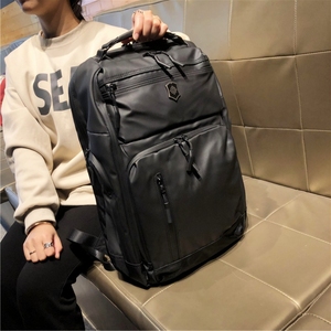 香港品牌背包男士双肩包2024新款商务大容量电脑包轻便旅行背包女