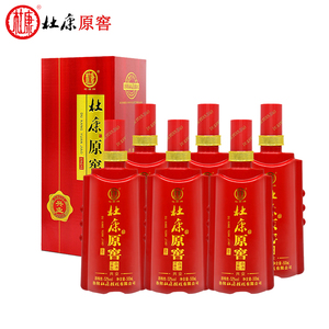 洛阳杜康原窖兴业酒国产白酒浓香型52度500ml纯粮食酿造整箱6瓶装