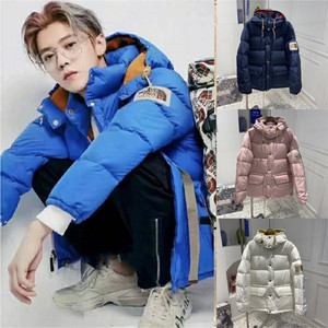 the north face 北面韩版鹿晗何穗同款情侣男女加厚白鹅绒羽绒服